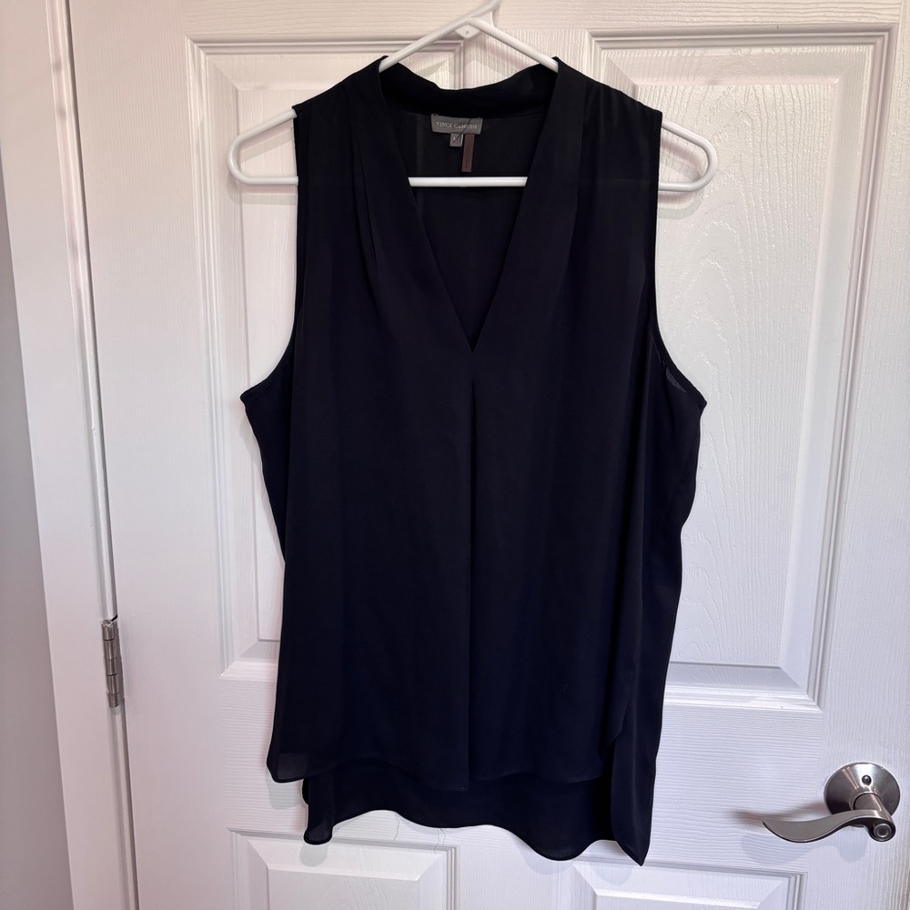 Vince Camuto Black Tank | Size Large